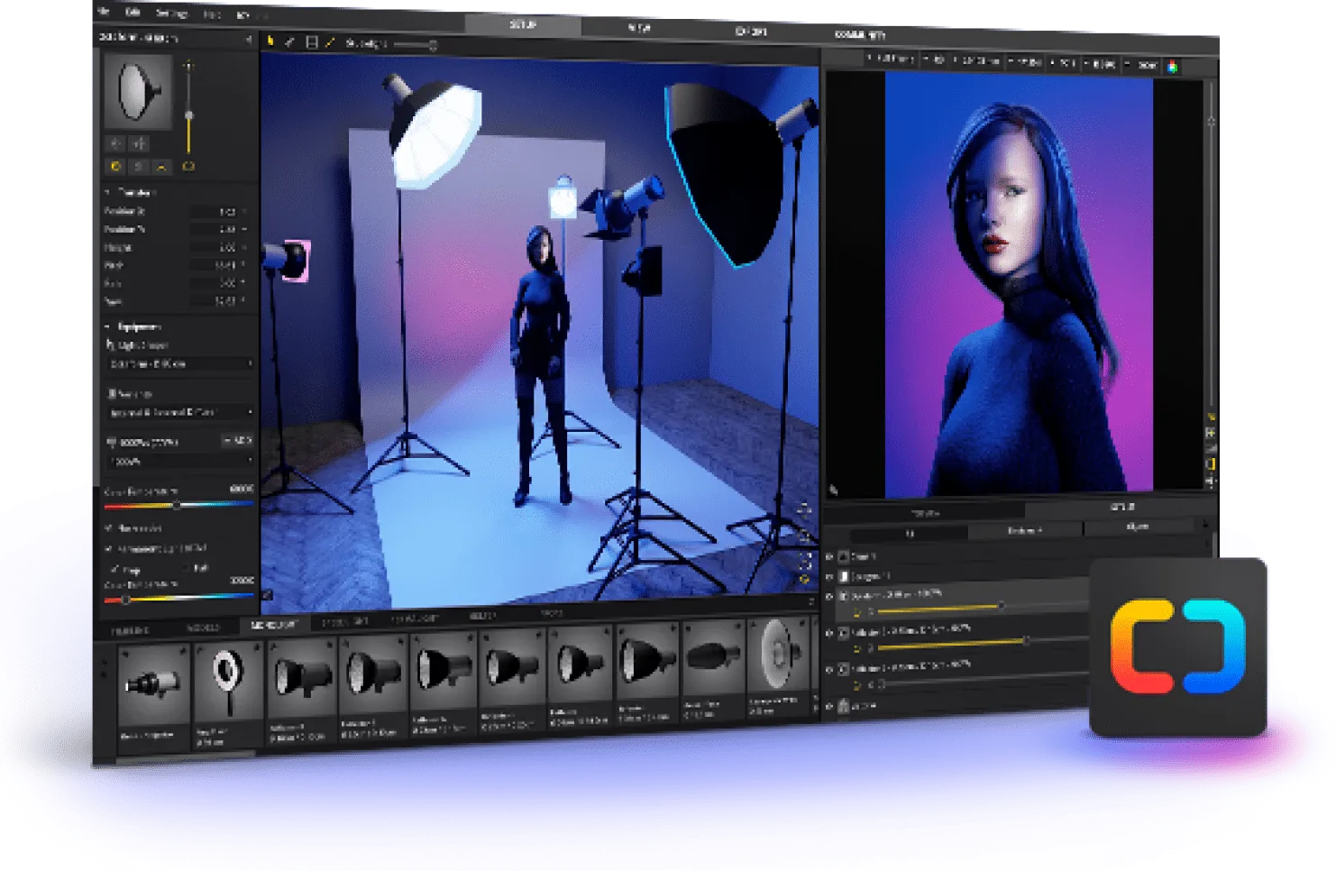 set-a-light 3D Video